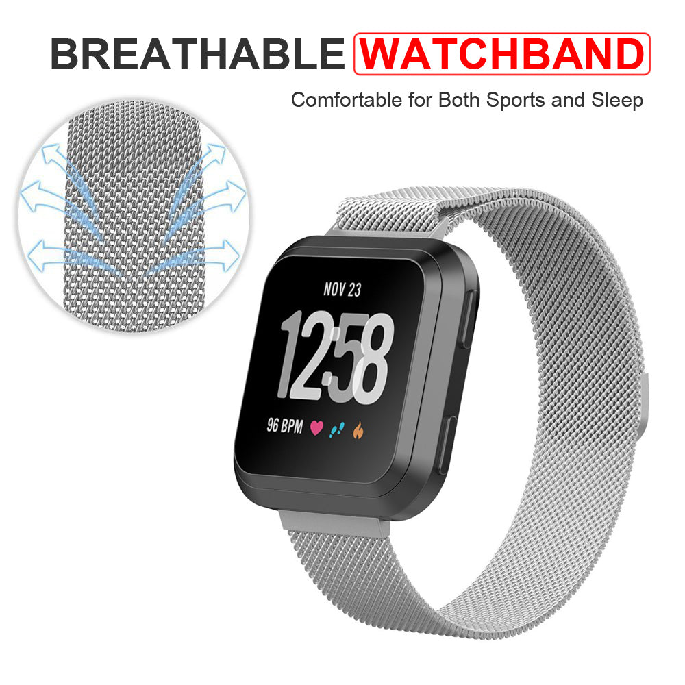 Fitbit Versa/ Versa Lite Milanese Loop Band - Eastlakes Electronics